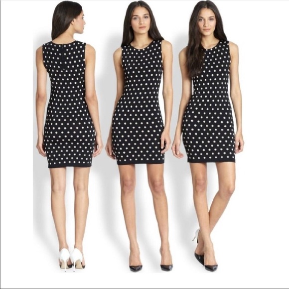 alice and olivia polka dot dress
